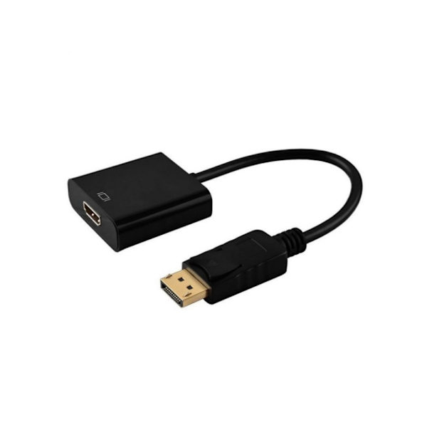 dp till hdmi fyrkantig kabel dp till hdmi adapterkabel