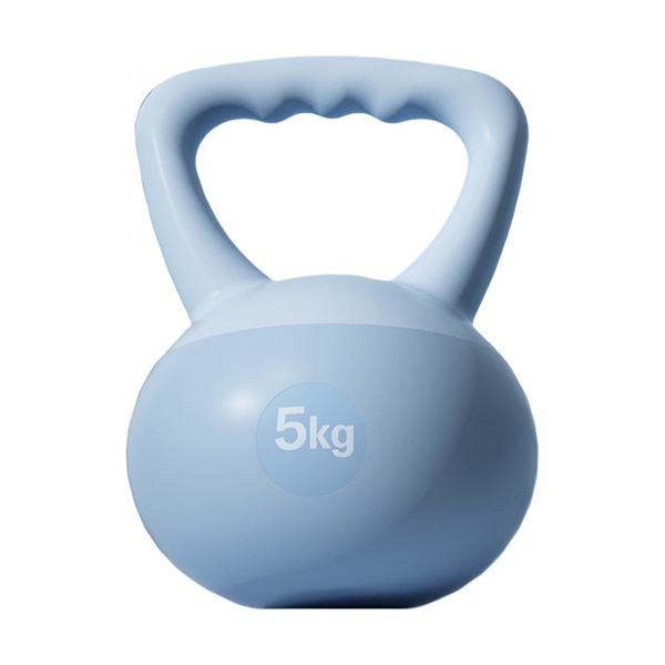Mjuk Kettlebell för Kvinnor, Squatträningsprogram, 5kg Pot Dumbbell, Höftstyrketräning, Sandsäck Kettlebell, Fitness