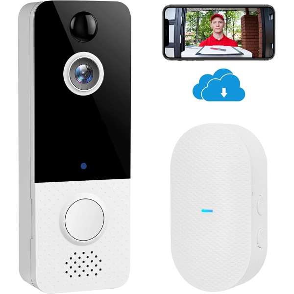 【2021 New】 Wireless Video Doorbell Camera, Doorbell Camera