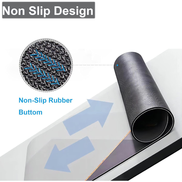Skridsikker absorberende bademåtte badeværelse tæppe diatomit mikrofiber blød bademåtte hurtig tørring grå 40×60cm