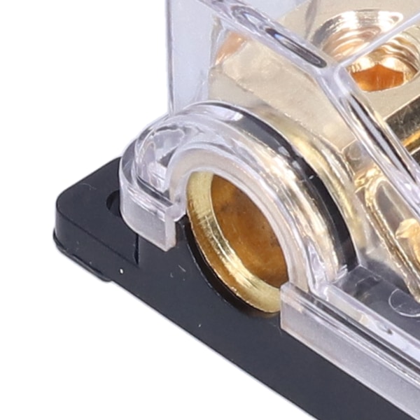 0/2/4 Gauge AWG Säkringshållare 1 In 1 Ut Inline ANL Block med 100A Säkring för Bil Båt Ljud