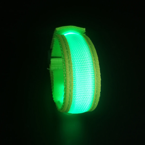 LED sportsarmbånd, sikkerhetslysarmbånd