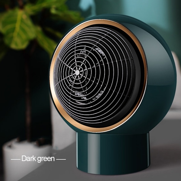 500W Portabel Elektrisk Elementvärmare, Effektiv Snabb Uppvärmning för Sovrum Vardagsrum, Utrymmesbesparande Design (Omnidirektionell Värme)
