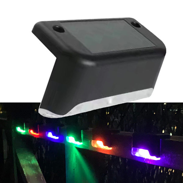 12-pack solcellslampor för utomhusbruk, vattentäta gånglampor med solenergi, automatisk på/av