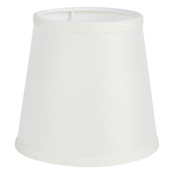 Retro Enkel Stil Lin Stoff Lampeklokke Lysdeksel Tilbehør til Lysekrone Vegglampe PX29 Beige