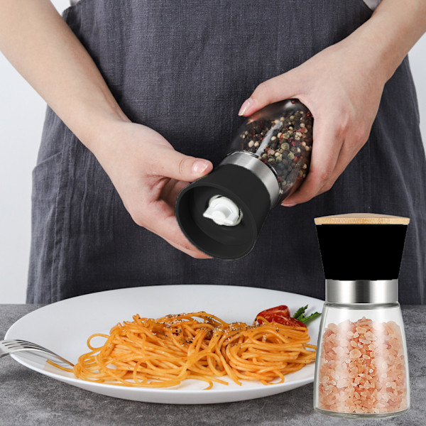 Salt- och pepparkvarnar påfyllningsbara pepparkvarnsset
