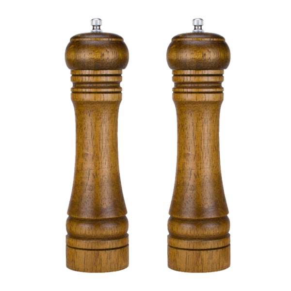 Salt and Pepper Grinders, Oak Wooden Salt and Pepper Mills