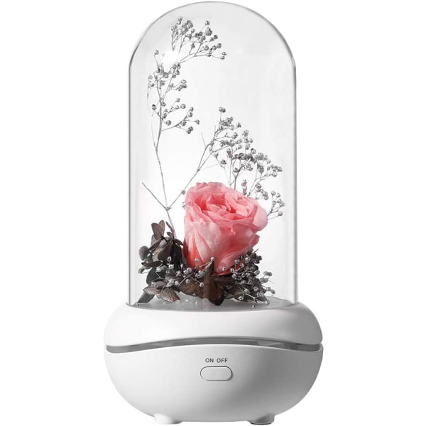 Bevarad doft, Bärbar Lampa, Uppladdningsbar, USB Aroma Diff Rose