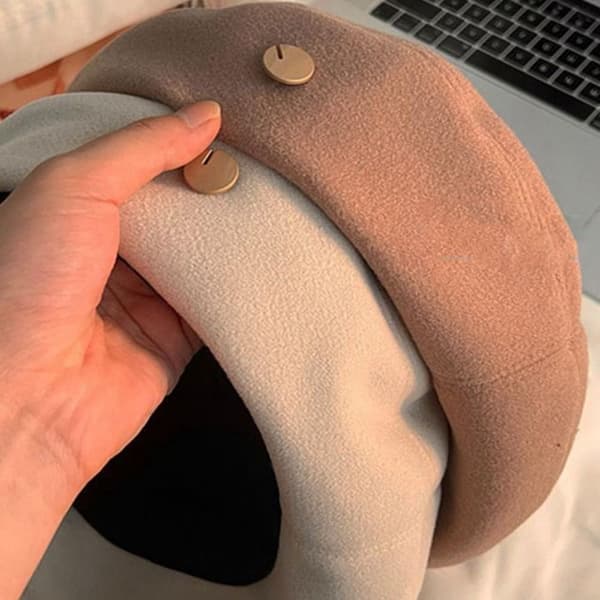 Dame Baret Vinterhatte KAFFE 57-65CM Kaffe [TT] Coffee 55-59cm