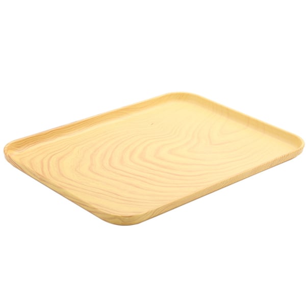 Plastic Oak Grain Tray Household Teacup Wheat Plate