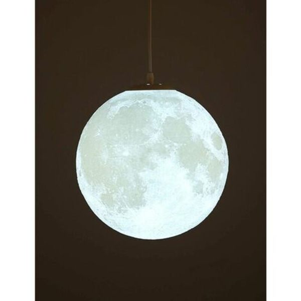 Måne soverom taklampe, anheng lysarmatur, Lunar