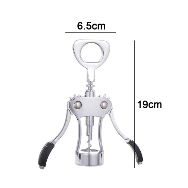 Multifunksjonell vinflaske- og ølflaskeåpner, restaurantbarer for