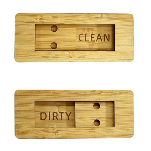 Oppvaskmaskinmagnet Clean Dirty Sign Indicator - Clean Dirty