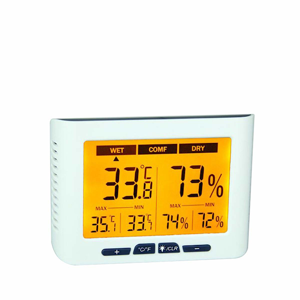 Digitalt termometer hygrometer, indendørs termometer,