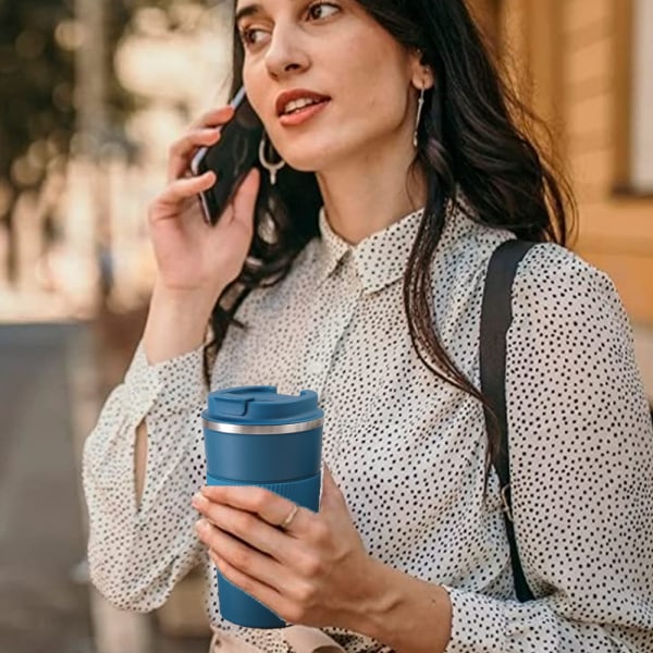 Termos for varme drikker Isolerte kaffekrus Lekkasjesikker kaffe