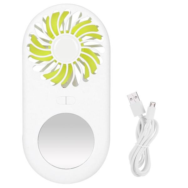 Bärbara Minifläktar, Tyst Drift med 3 Hastighetsinställningar, Perfekt för Utomhusresor, USB-Uppladdningsbar Multifunktionell Personlig Fläkt, Simulerar Naturlig Vind