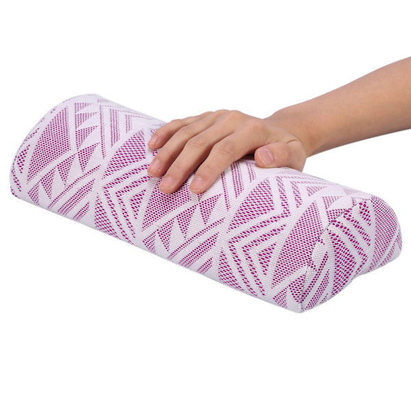 Salong tvättbar handkudde nagelkonst hållare mjuk armstöd manikyrvård spetskudde 2#