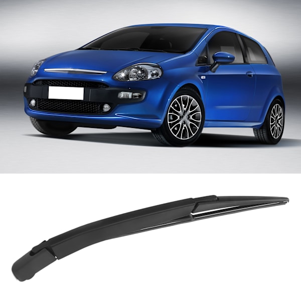 Auton takapyyhkijän terä ja pyyhkijänvarsi FIAT GRANDE PUNTO 2005‑2011 -malleihin