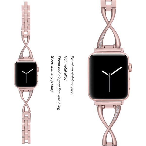 Rannekkeet yhteensopivat Apple Watch -rannekkeen kanssa 38mm 40mm Iwatch Series 6/5/4/