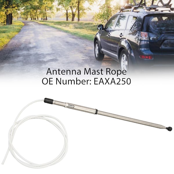 Antennmastlina EAXA250 Retraktil och Vikbar Ersättning för Commodore VN VP VR VS VT VX VU