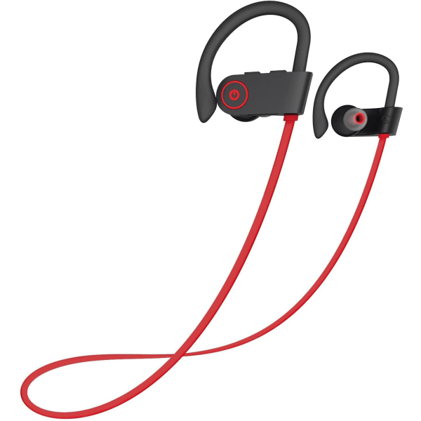 Bluetooth hörlurar, IPX7 vattentät trådlös sportlöpning