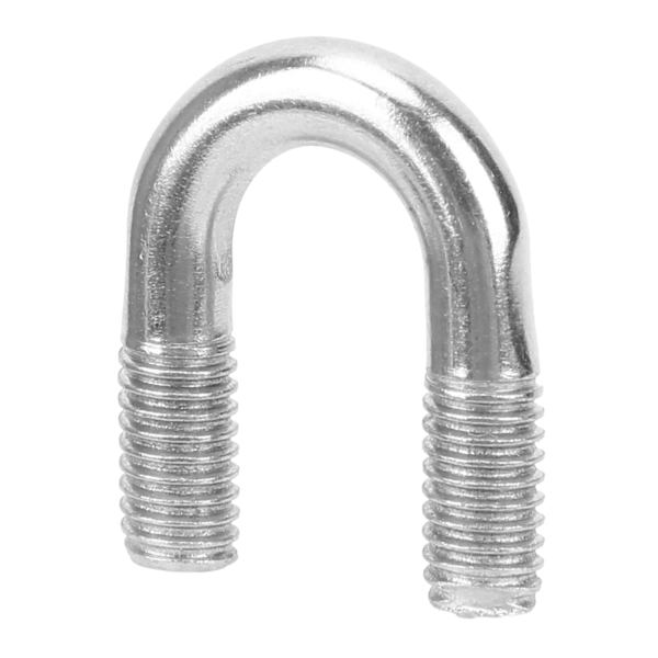 50 kpl U-pultteja UShaped Set 304 Ruostumaton Teräs Peräpeilin Silmä Solmu Tarvike Vaihto M6x8
