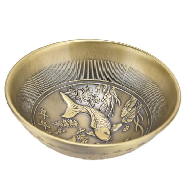 Retro Home Røgelse Brænder Kobber Legering Røget Røgelse Brænder Holder til Studieværelse Indgangshal, Bronze