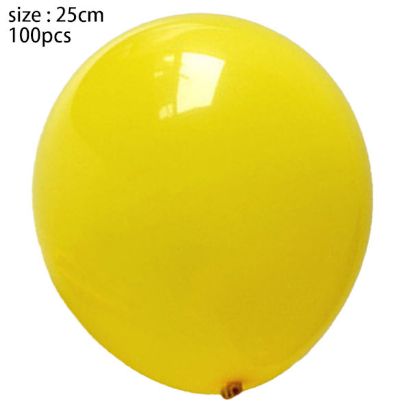 100 stk. 10 tommer tykke balloner, latex heliumballoner, til