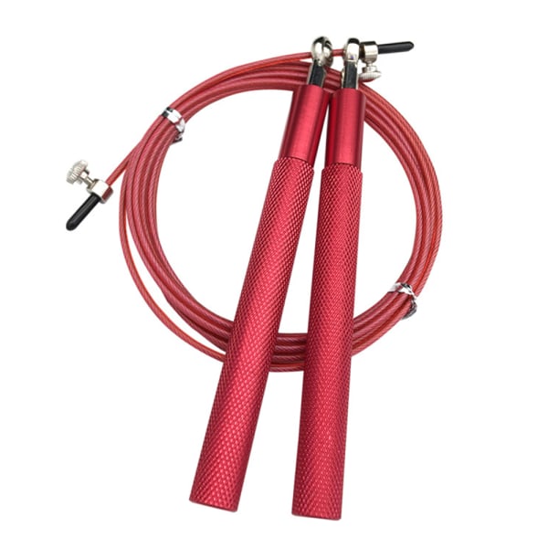 Speed Skipping Rope Justerbar Springtov med Aluminium