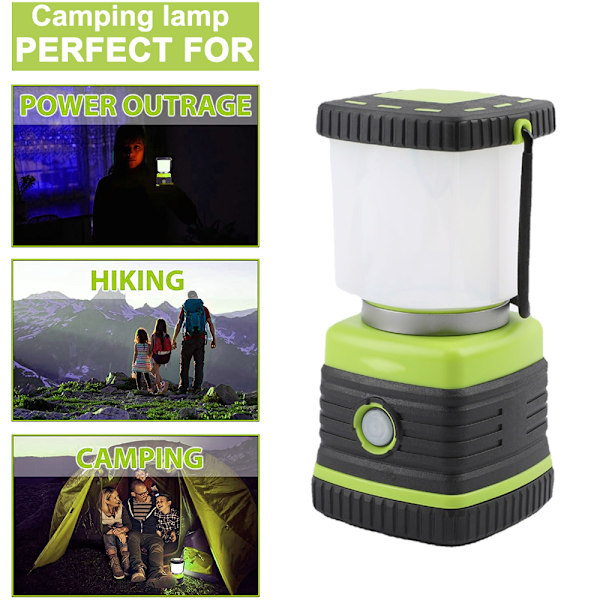 LED utomhus campinglampor Torrbatteri bärbara tältlampor camp