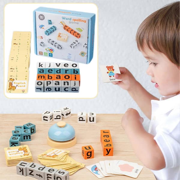 Interactive Alphabet Learning Tool for Parents and Children, Safe, Robust, and Educational for Students. Birthday Gift Idea [D] A