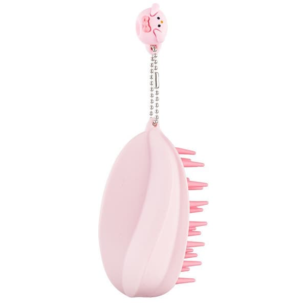Starfruit-Shaped Silicone Scalp Massage Shampoo Brush - PVC Box - 2 Pack