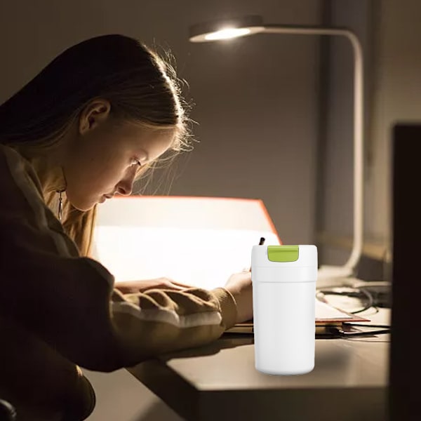 Rustfrit stål sportskedel, 480ml rustfrit stål krus, egnet til studerende kontorarbejdere.