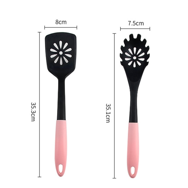 Nylons köksredskap non-stick stekspade sked tät mer