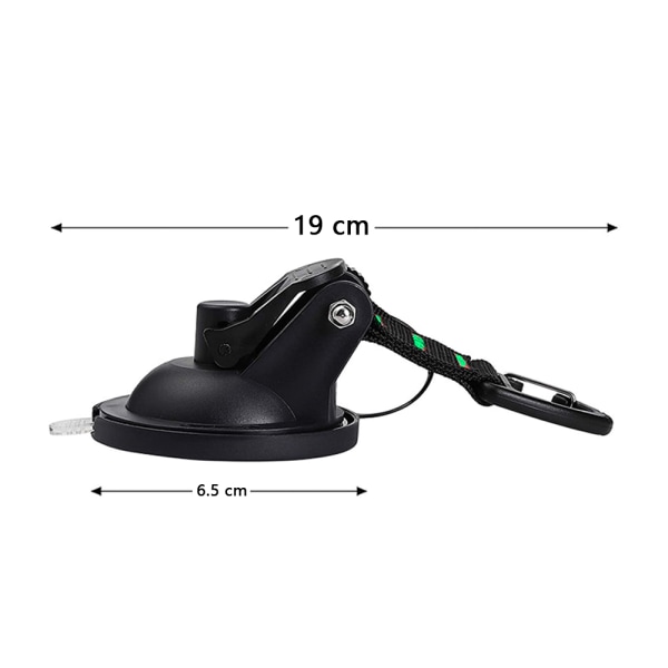 Med kroker for bil rotasjon Camping  Suction tray