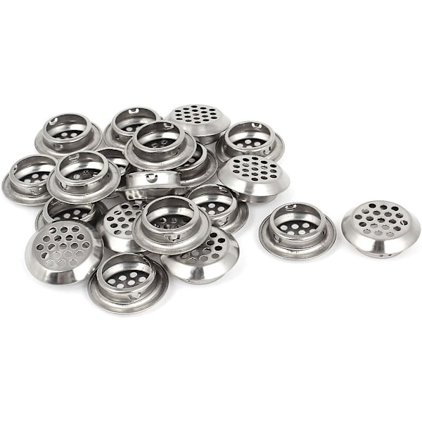 30 pieces - heat dissipation mesh - inclined stainless steel vent hole opening 35mm