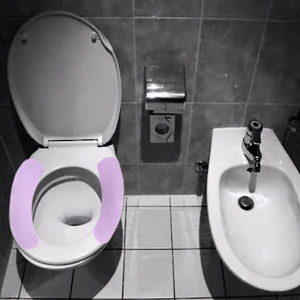 Kylpyhuoneen lämmitin WC-istuimen kansipehmusteet  Uudelleenkäytettävä WC-istuimen kansi