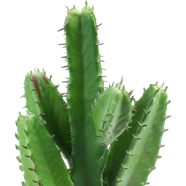 2-pack realistiska konstgjorda kaktusväxter DIY-material för