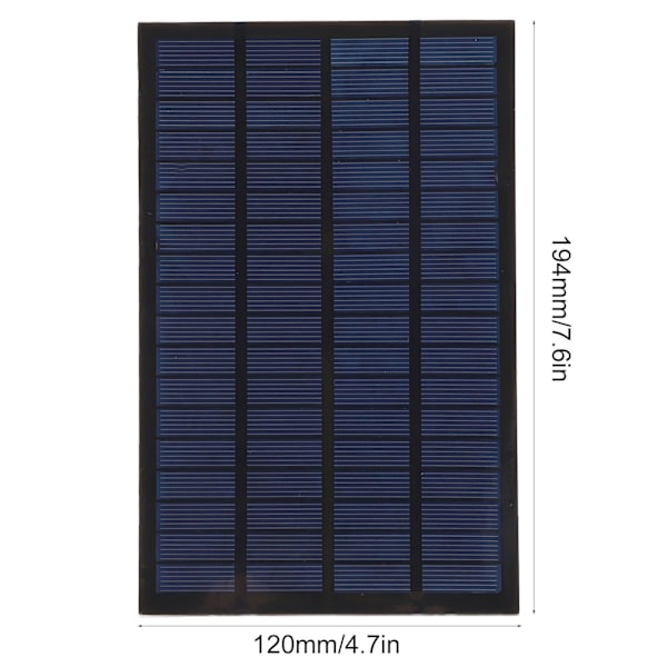 Utsökt Polysilicon Solladdare, Mini Solpaneler För Bärbar Solenergi, Kompakt Och Stilren Design För Dina DIY Solcellssystem