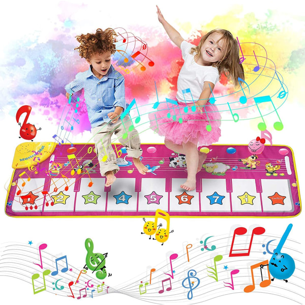 Piano Keyboard Pianomatte, musikkmatter Touch Musical Carpet