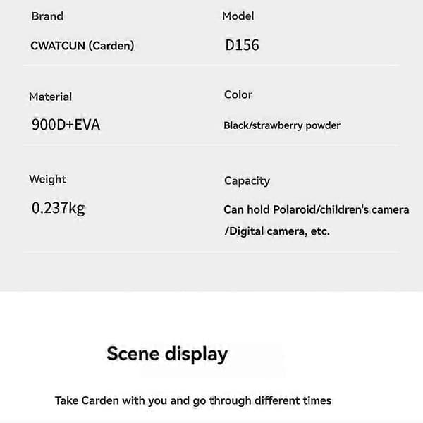 Camera Bag Portable Storage Bag Small Microsingle Polaroid CCD Hard Shell Camera Bag Waterproof Digital Bag[TT]