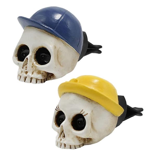 Halloween Kranie Bil Luftfrisker til Bil med Dekorative Ventilationsclips 2 Stk.