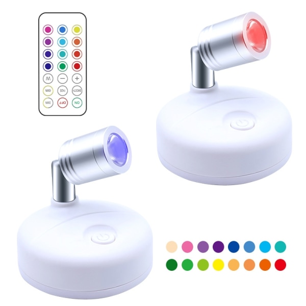 Wireless Spotlight Battery Operated Accent Lights with Remote, L