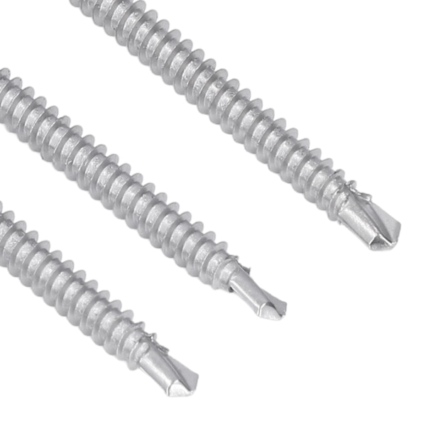 200 kpl Itseporaavia Ruuveja Ristipäällä Uppokantaiset 410 Ruostumaton Teräs 50 mm Nimellinen Pituus M4.8-16