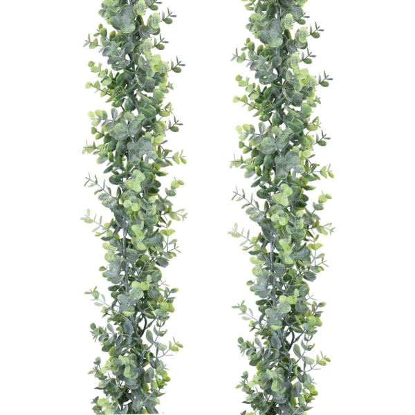 Faux Eucalyptus Garland Plant, 2 Pack Artificial Vines riippuva