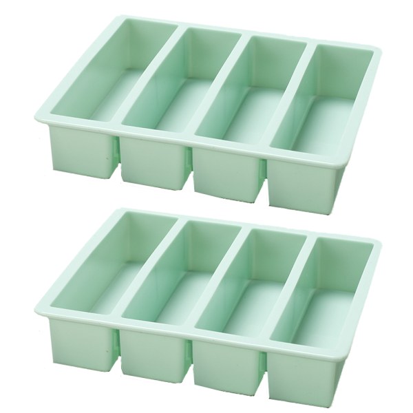 Iskubbeform for vannflasker, lange iskubber for