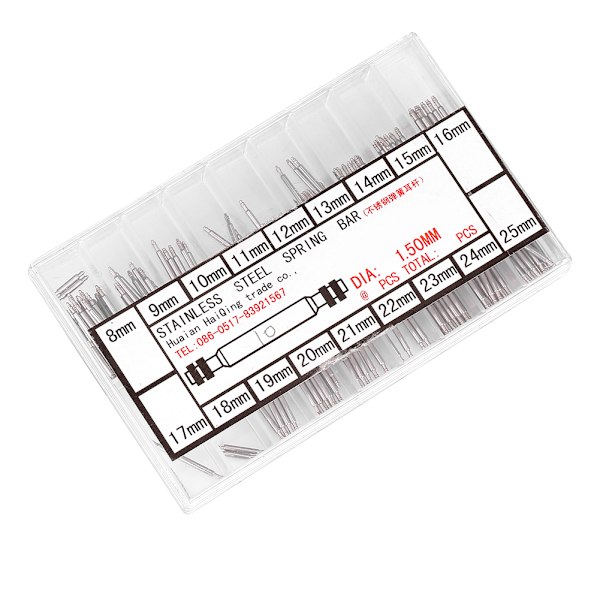 Rostfritt stål klockarmband fjäderlänk stång armband armband fixering stift reparationsverktyg 10#