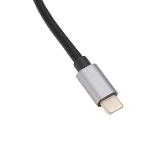 11-in-1 USB-C-keskitin, moniporttisovitin, 4xUSB3.0 HD 4K VGA RJ45 Ethernet PD -lataus 3,5 mm ääni USB-C-telakka-asema