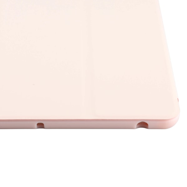 Surfplattefodral Rosa Auto Sleep Mjuk TPU Exakta Utskärningar Pennhållare Magnetiskt Fodral för IOS Surfplatta 10.2 Tum 7:e 8:e 9:e Ljusrosa