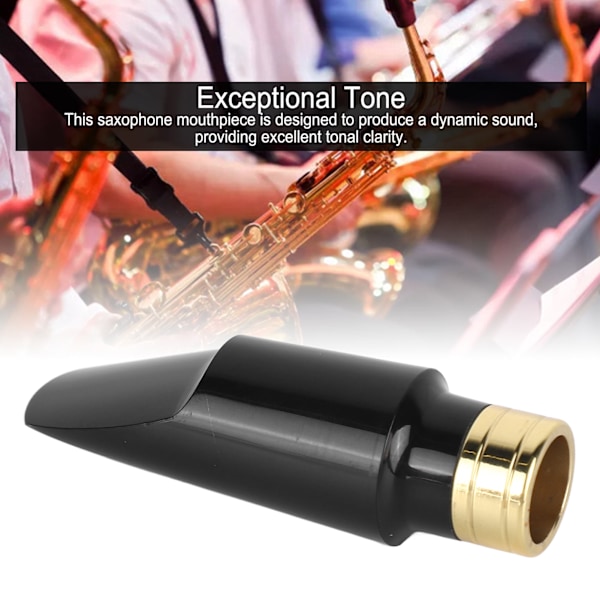Saxofon munnstykke profesjonell sopran metall saksofon fløyte hode munnstykke erstatning musikkinstrument tilbehør